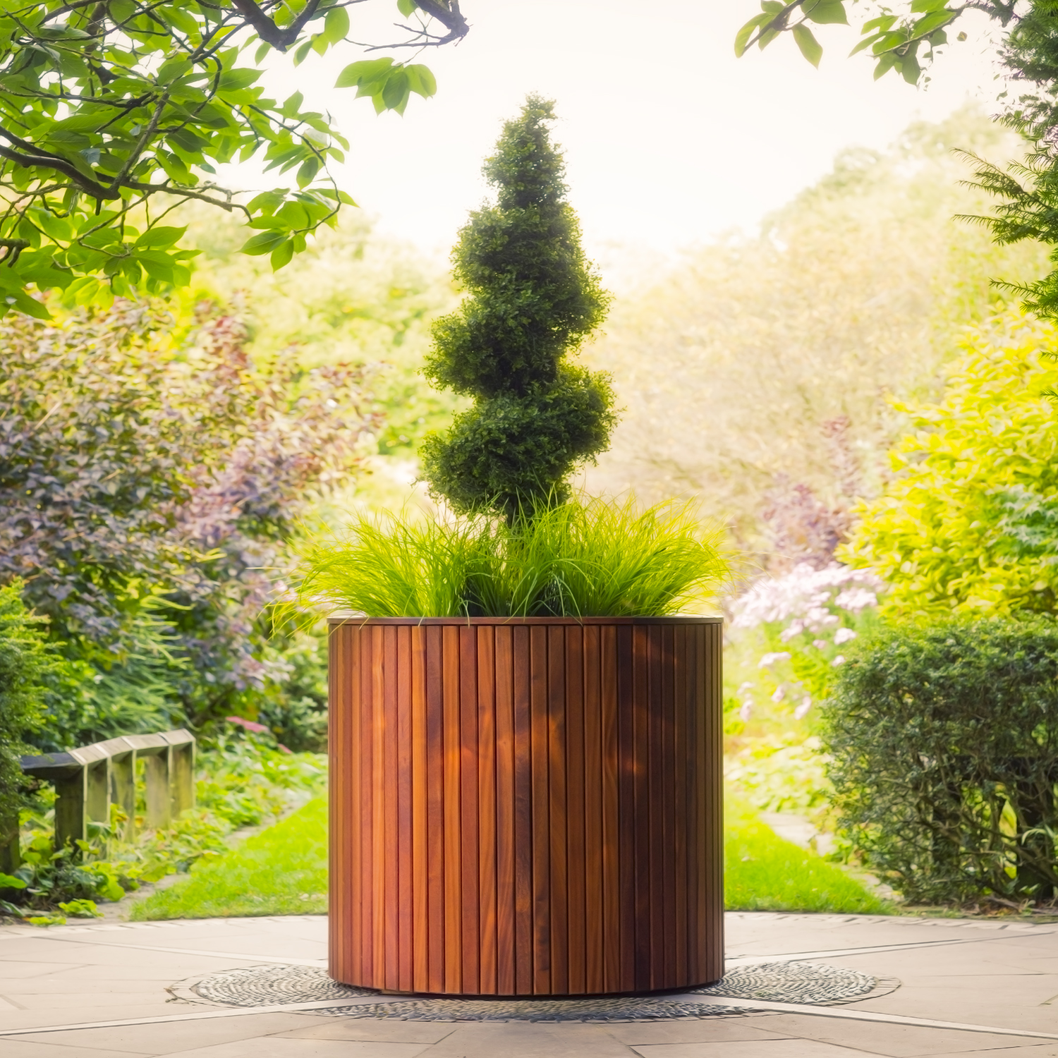 Timber Wooden Planters by Europlanters
