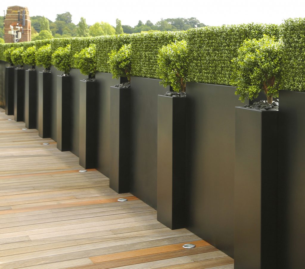 Tall trough Planter in GRP