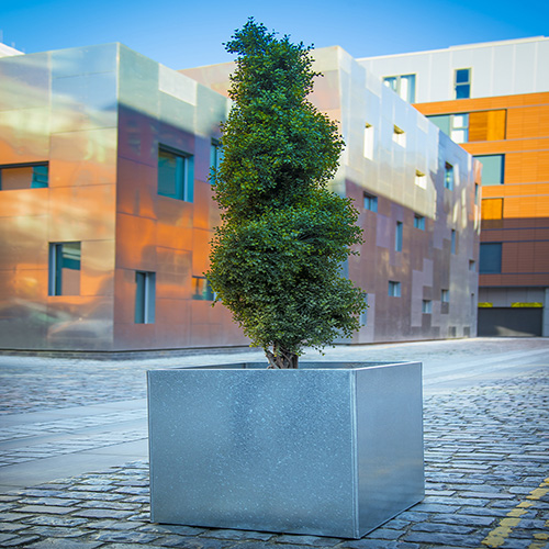 Metal Planters by Europlanters