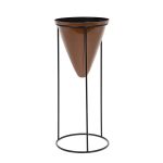 Whistley-Frame-Medium-with-Small-Cone-Planter-by-Europlanters