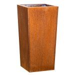 corten-tapered-square-planter-CTTV2-by-europlanters