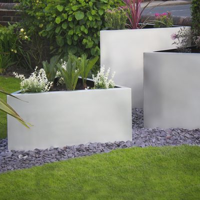 BESPOKE STAINLESS STEEL METAL Planters