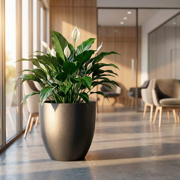 BRADLEY-planter-grey-sparkle-effect