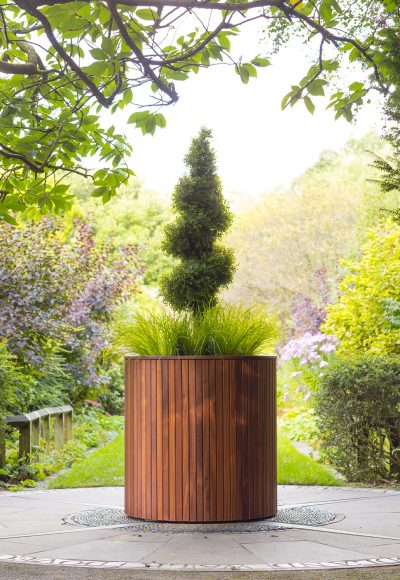 MAYFAIR PLANTER in SAPELE PLANTER by EUROPLANTERS