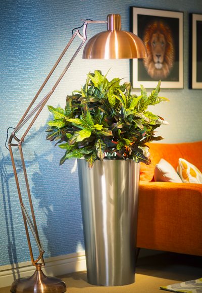 STAINLESS STEEL CONICAL METAL Planter