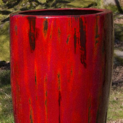 GRP WEEPING RED Effect Planter by Europlanters